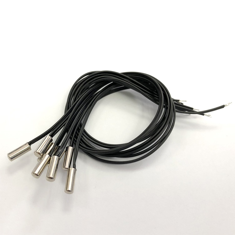 NTC temperature sensor for minitype stainless steel tube