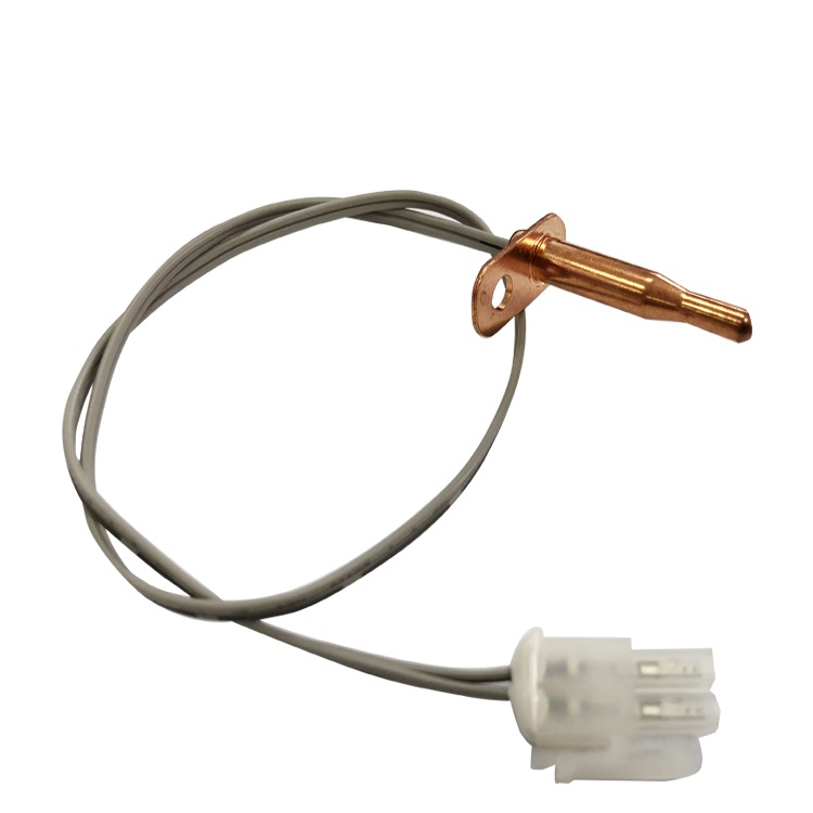 Copper case temperature sensor for smart toilet