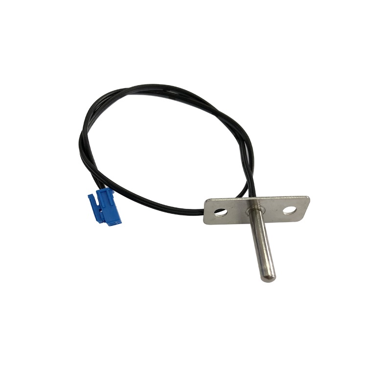 Flange shell NTC temperature sensor for smart toilet