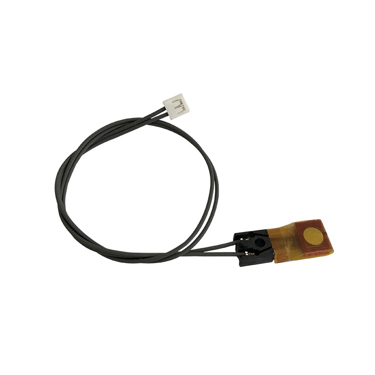 Thermistor temperature sensor for copier