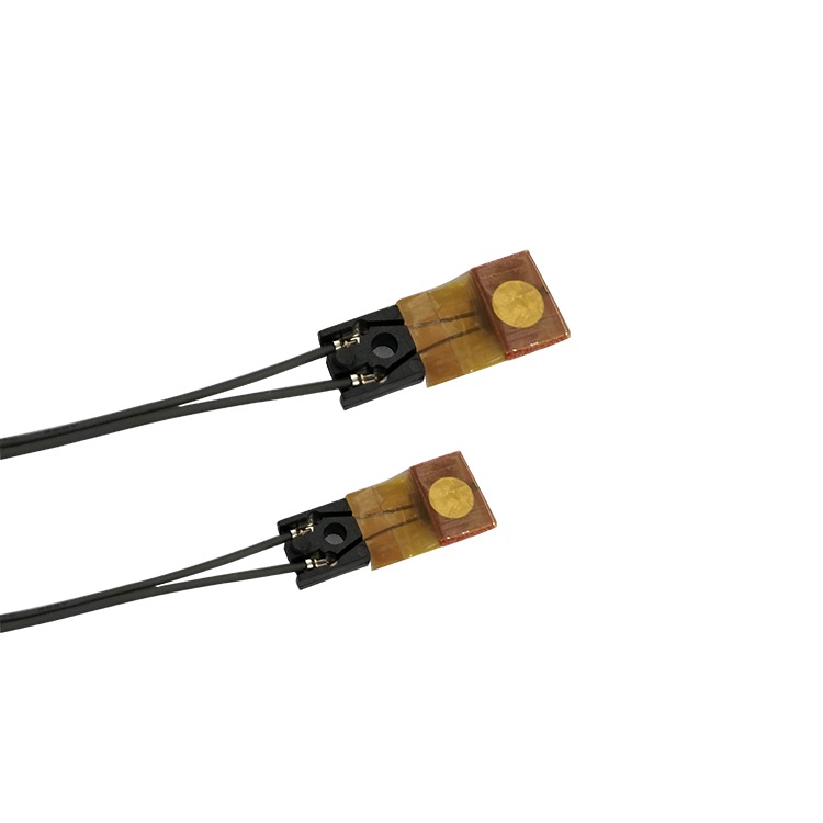 Thermistor temperature sensor for copier